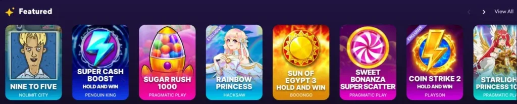 Spinbit Featured Games